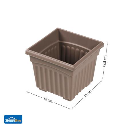 กระถางพลาสติก BABA 150 สี LATTE_6