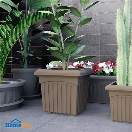 กระถางพลาสติก BABA 200 สี LATTE_5