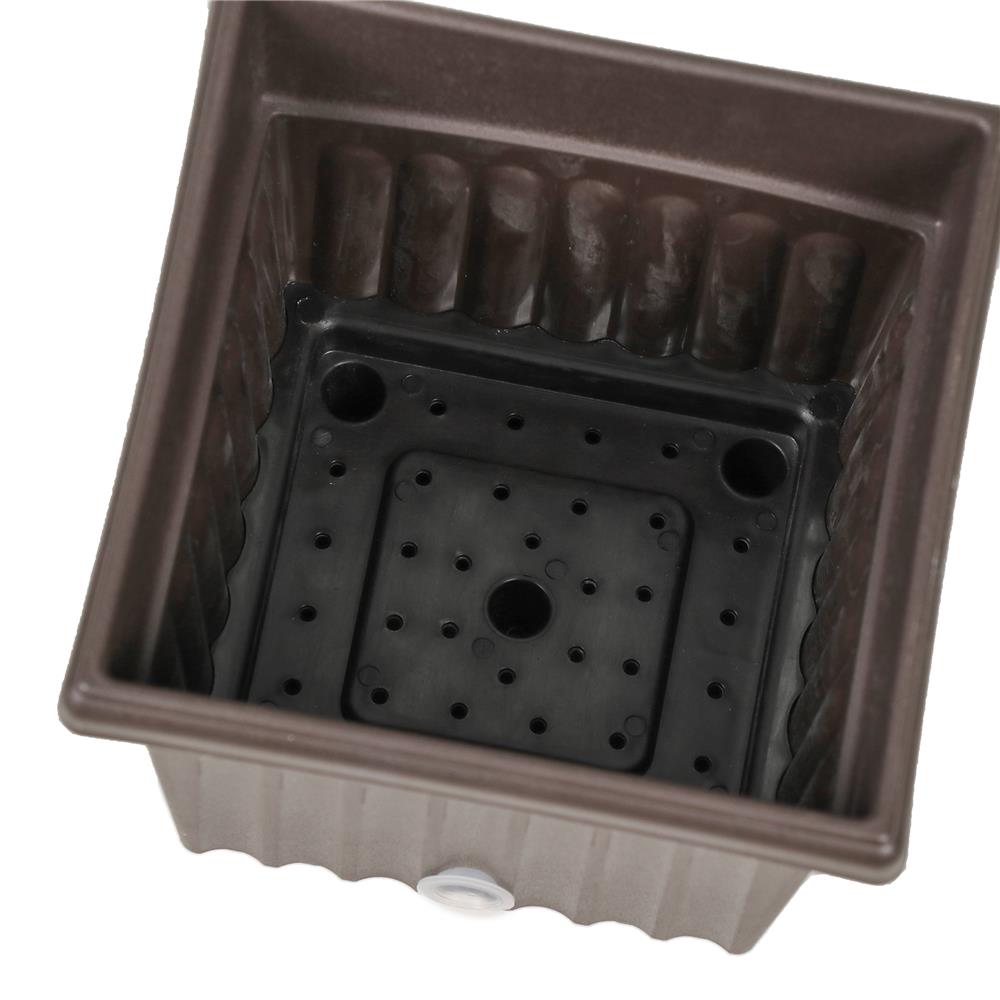 กระถางพลาสติก BABA 150 สี ESPRESSO