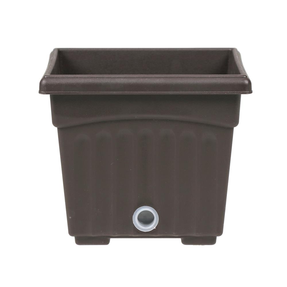 กระถางพลาสติก BABA 150 สี ESPRESSO