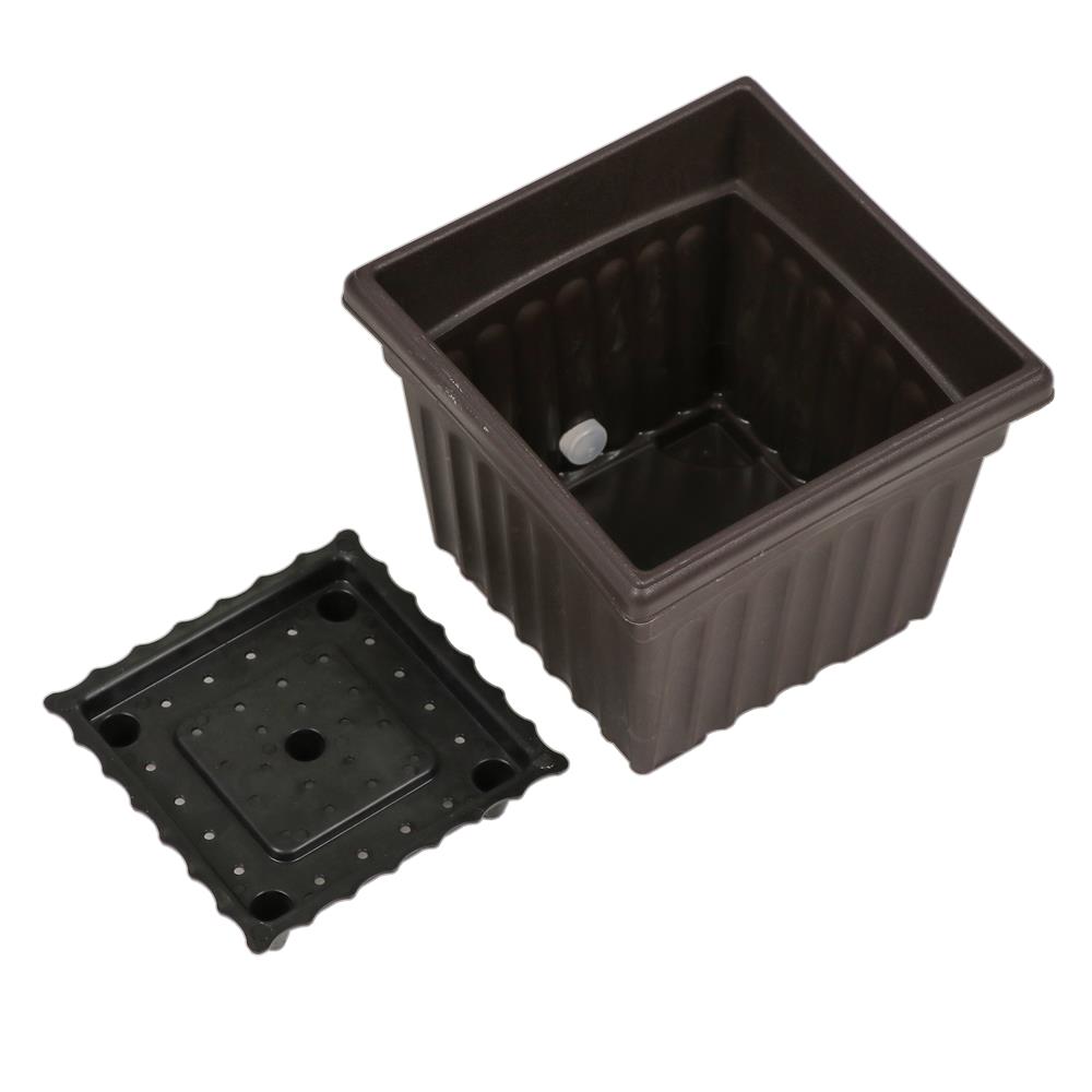 กระถางพลาสติก BABA 150 สี ESPRESSO