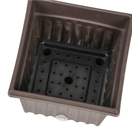 กระถางพลาสติก BABA 150 สี ESPRESSO_2