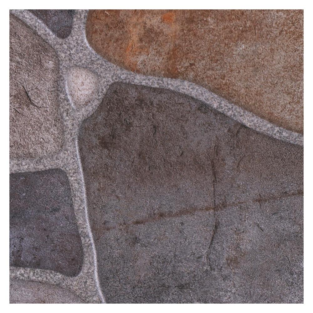 กระเบื้องพื้น 16x16 นิ้ว อาเรียสสโตน น้ำตาล EXC PM