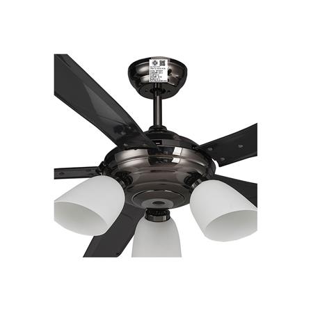 พัดลมโคมไฟ WINFAVOUR SC10 สีดำ 56 นิ้ว 5 ใบพัด 3 หัว_1