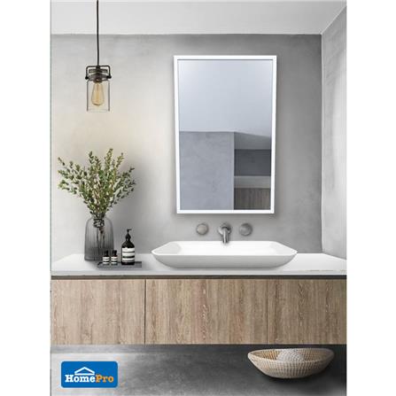 กระจกเงากรอบไม้ MOYA HP06 55x85 ซม._2