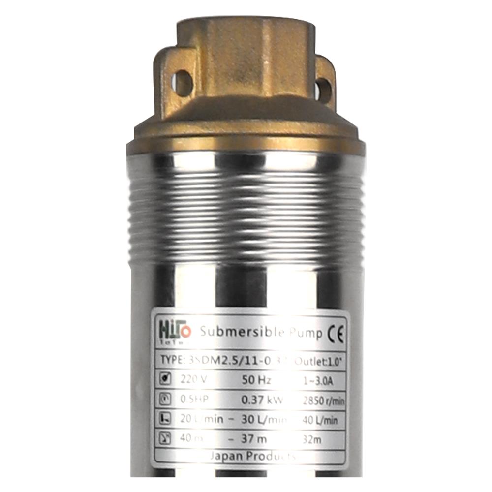 ปั๊มบาดาล HISO 3SDM2.5/10 0.5 แรงม้า