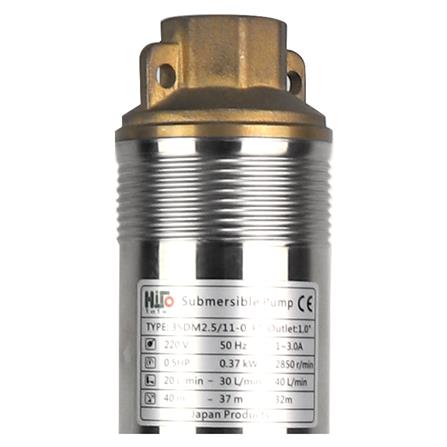 ปั๊มบาดาล HISO 3SDM2.5/10 0.5 แรงม้า_1