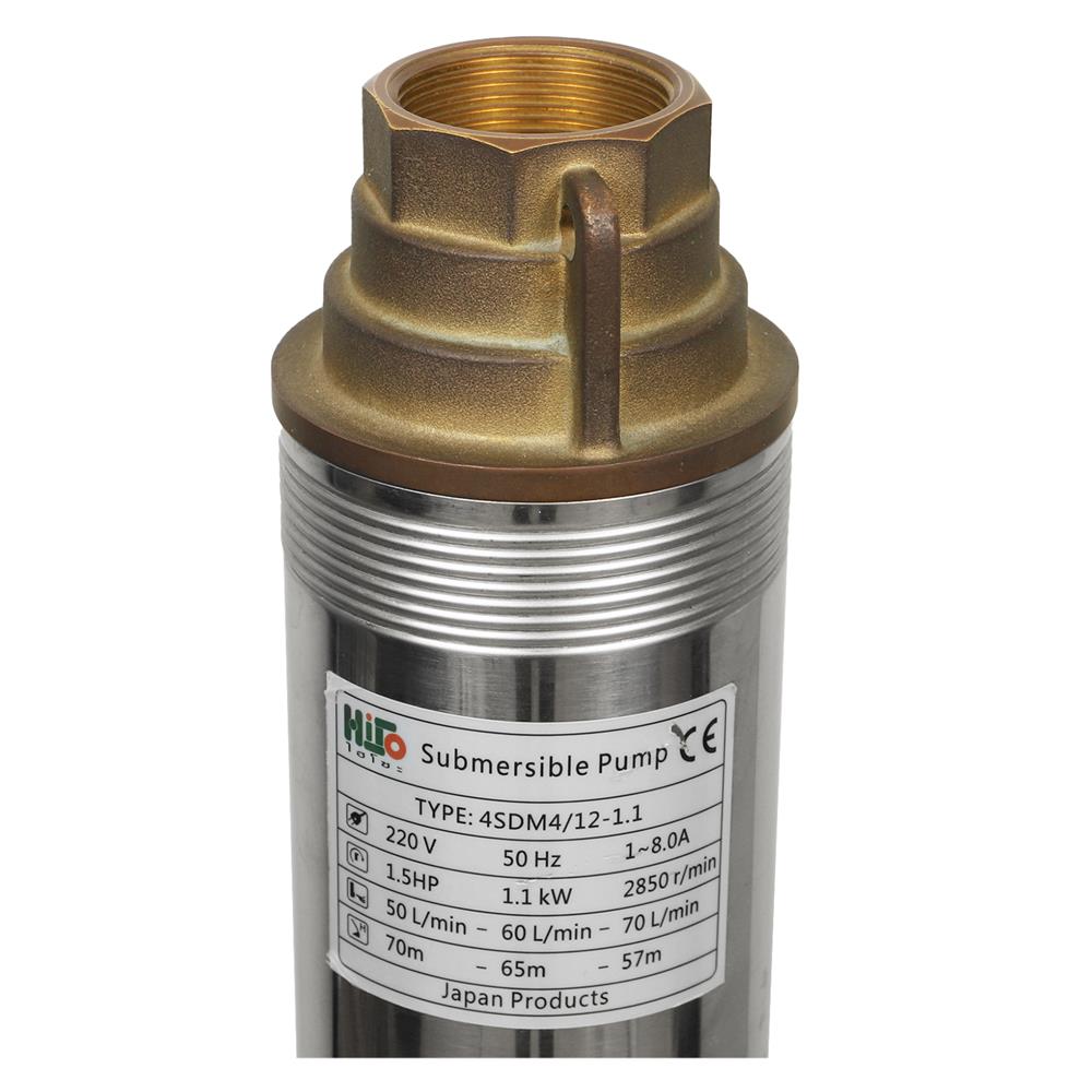 ปั๊มบาดาล HISO 4SDM4/12 1.5 แรงม้า