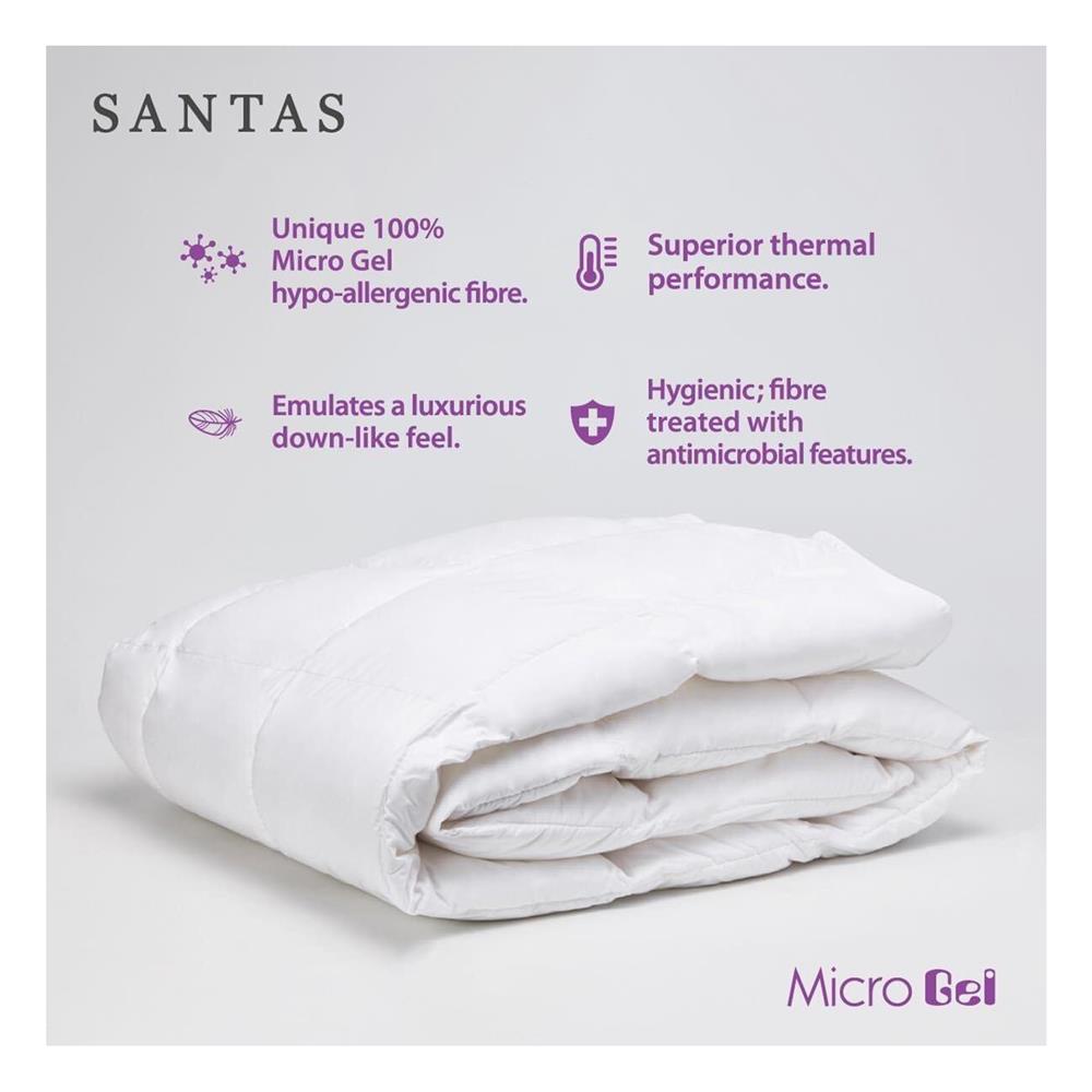 ไส้ผ้านวม SANTAS MICROGEL 100X90 นิ้ว