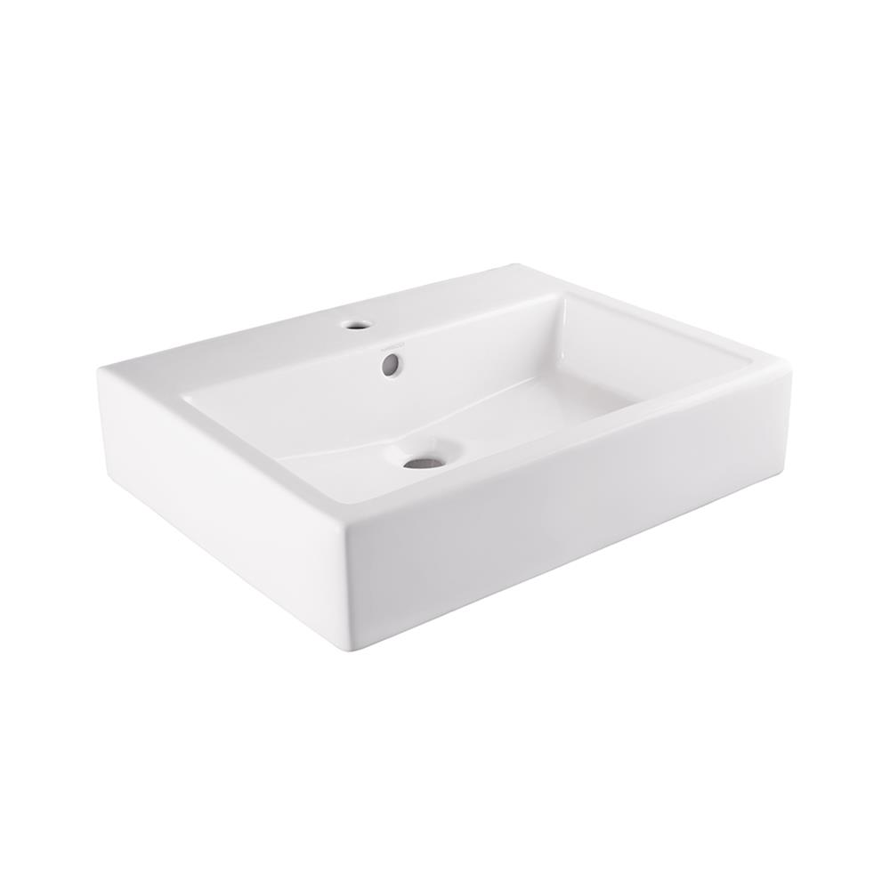 อ่างล้างหน้าวางบน NASCO NL-092 สีขาว