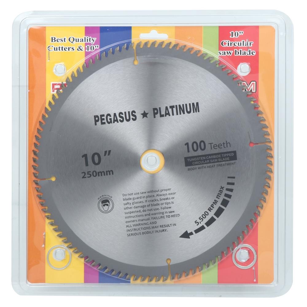 ใบเลื่อยวงเดือน PEGASUS 100T 10 นิ้ว