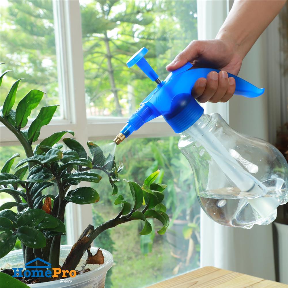 ถังพ่นยา SPRING SX-577-1 1 ลิตร สีขาวใส-น้ำเงิน