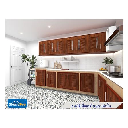 ตู้คู่ KING PLAT-NOVA 90x67.8 ซม. สีไม้สัก_2