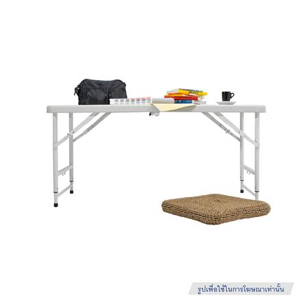 โต๊ะพับครึ่งอเนกประสงค์ 3 ระดับ NEWSTORM BT-04FA 120 ซม. สีขาว_1