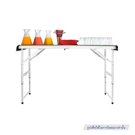 โต๊ะพับครึ่งอเนกประสงค์ 3 ระดับ NEWSTORM BT-04FA 120 ซม. สีขาว_2