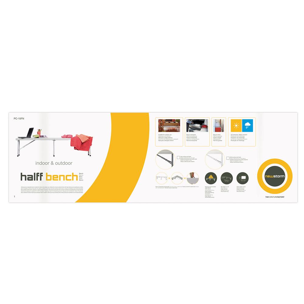 ม้านั่งพับครึ่งอเนกประสงค์ NEWSTORM PC-15F 180 ซม.