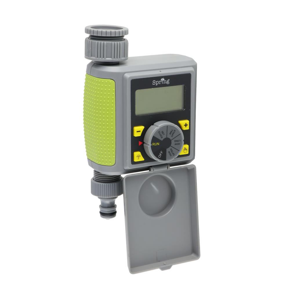 เครื่องตั้งเวลารดน้ำอัตโนมัติ SPRING DGH2601 สีเทา-เขียว