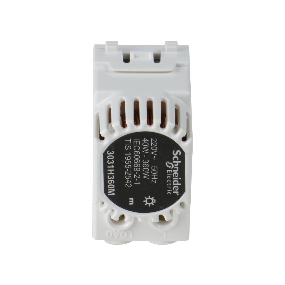 สวิตช์หรี่ไฟ SCHNEIDER 360 วัตต์ สีขาว