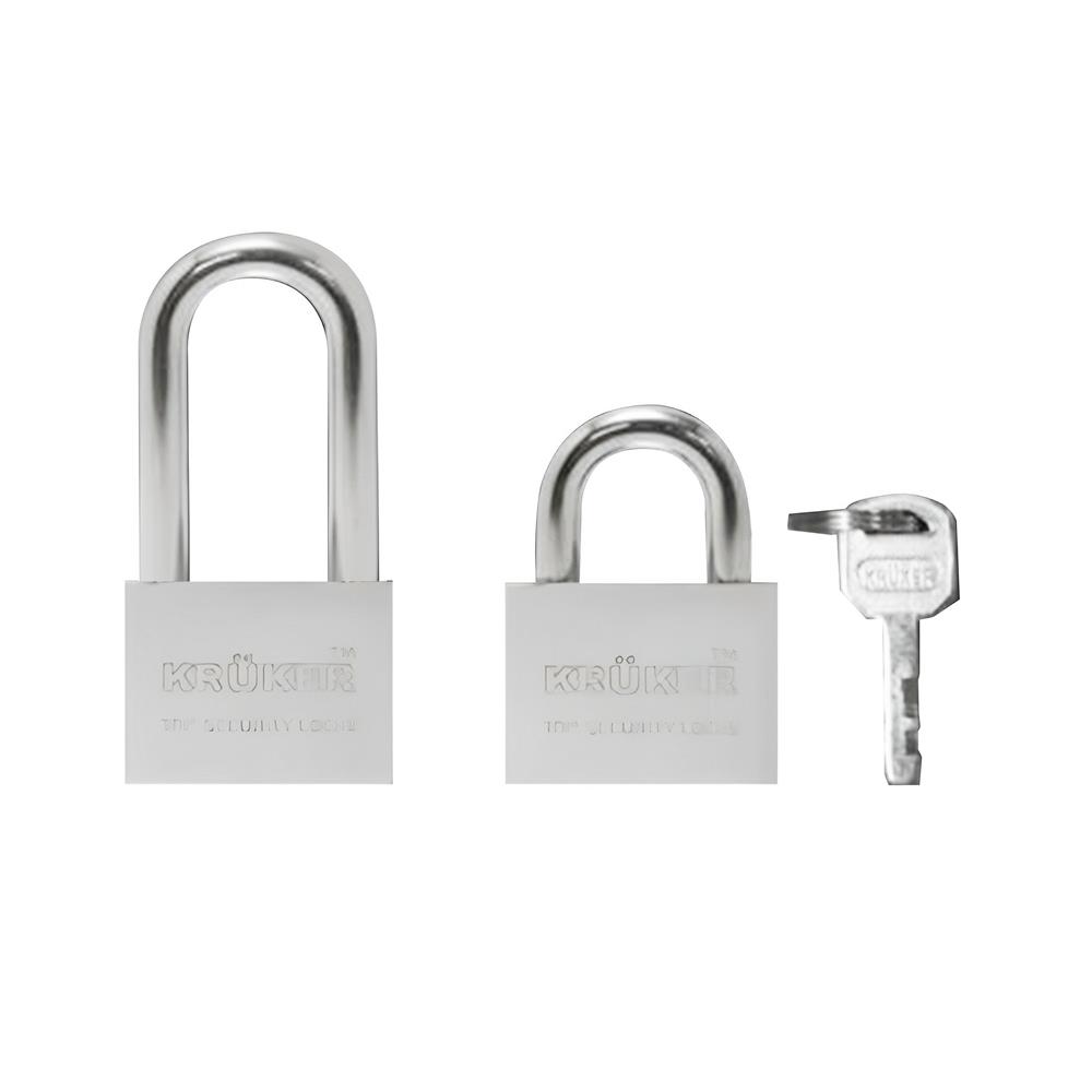 กุญแจมาสเตอร์คีย์ KRUKER 40 มม. สีสเตนเลส (4 ตัว/ชุด)