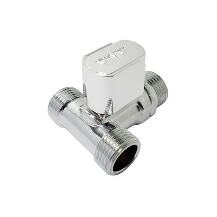 มินิบอลวาล์ว ANA MALE/MALE/MALE 1/2 นิ้ว ชุบโครเมียม_1