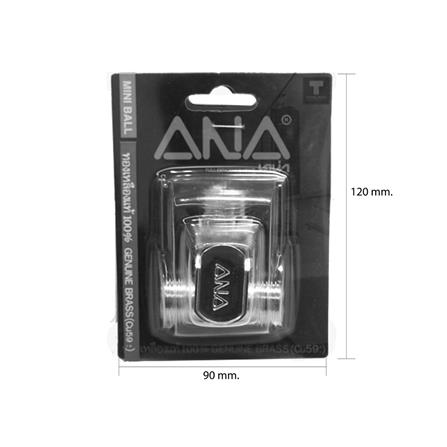 มินิบอลวาล์ว ANA MALE/MALE/MALE 1/2 นิ้ว ชุบโครเมียม_3