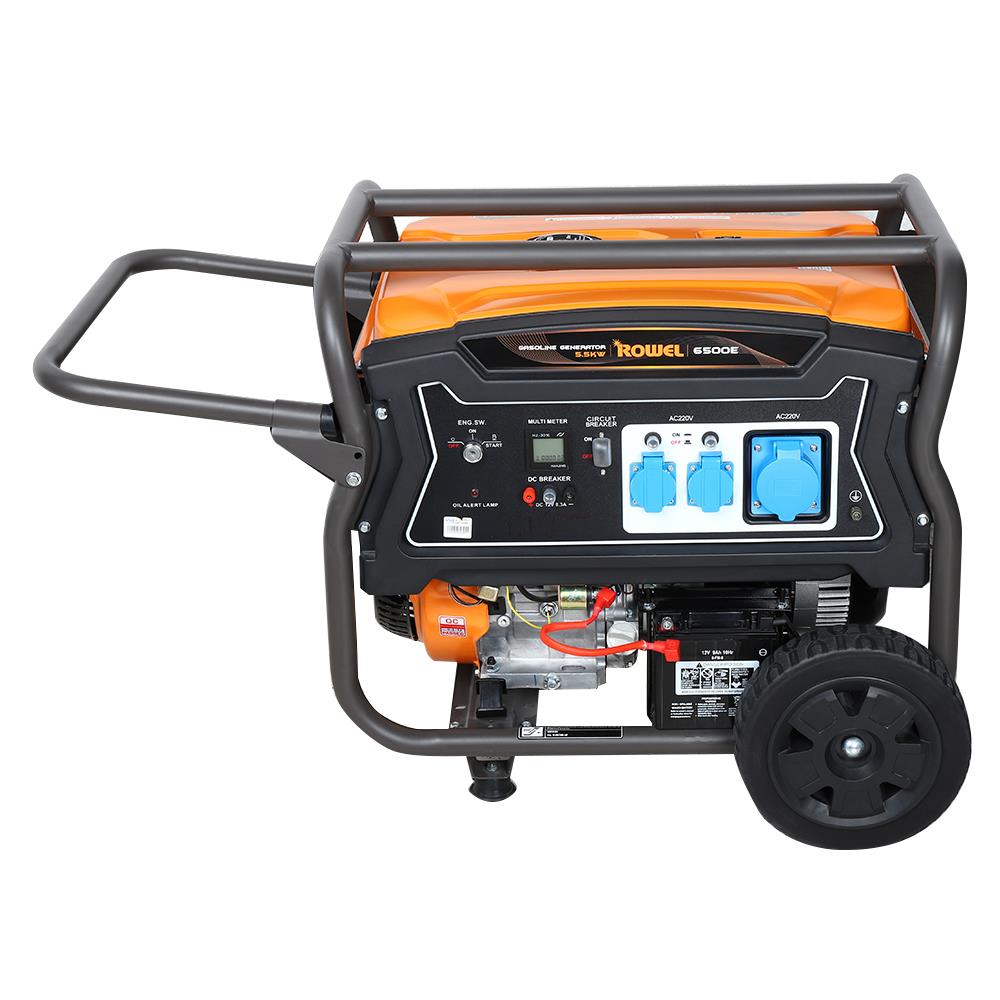 เครื่องกำเนิดไฟฟ้าเบนซิน ROWEL RW6500E 5.5 กิโลวัตต์