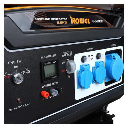 เครื่องกำเนิดไฟฟ้าเบนซิน ROWEL RW6500E 5.5 กิโลวัตต์_3