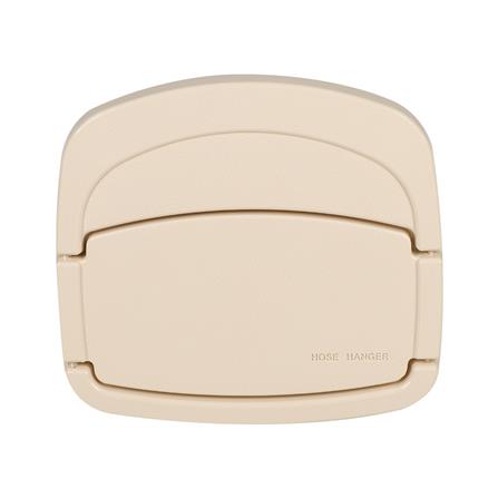 ที่แขวนเก็บสายยาง SPRING 1471 5/8 นิ้วX50เมตร สีครีม