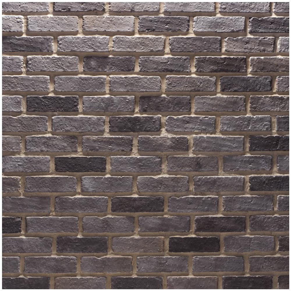 อิฐสังเคราะห์ LEGEND STONE UB-107 LEATHER GREY สีเทา