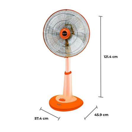 พัดลมสไลด์ SHARP PJ-SL201OR 20 นิ้ว สีส้ม_1