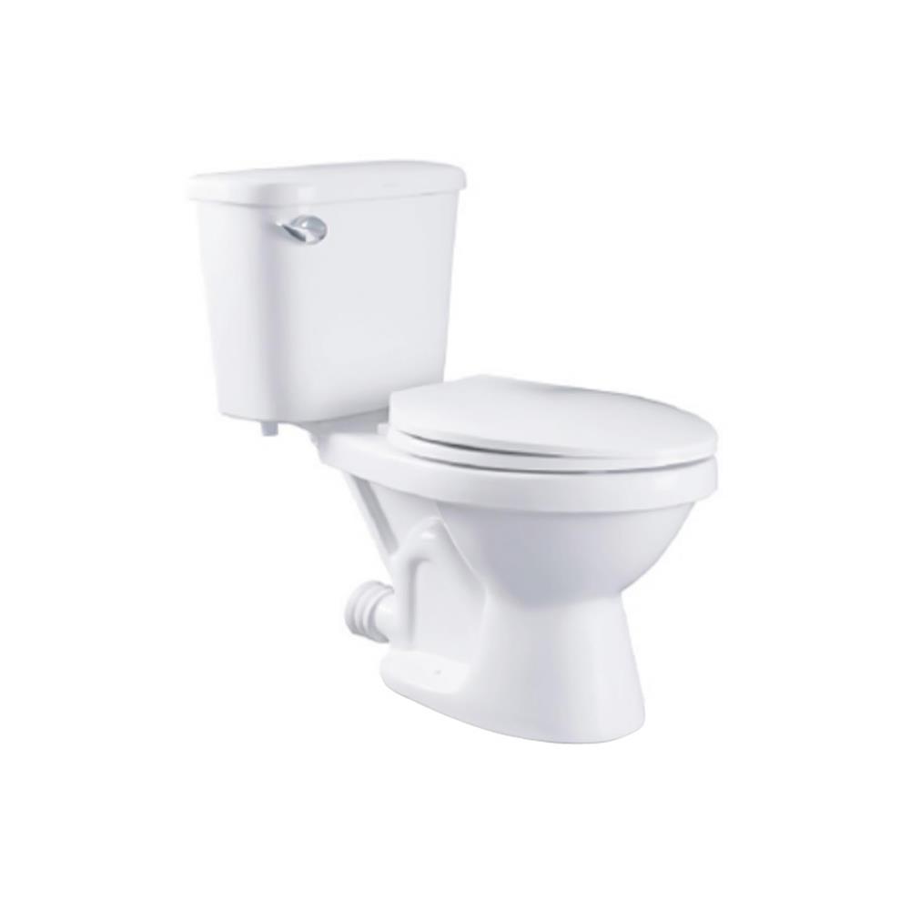 สุขภัณฑ์ 2 ชิ้น NASCO NC-7546 PW 4.5 ลิตร สีขาว