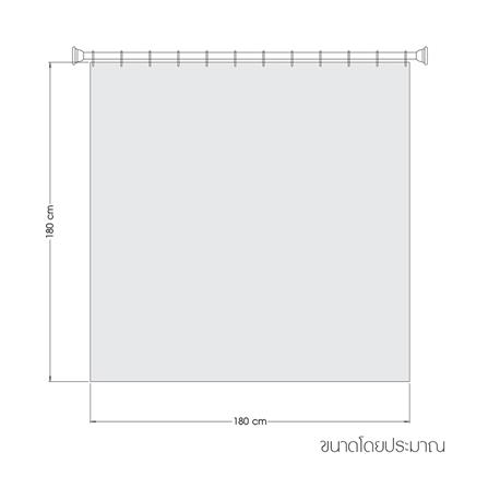 ม่านห้องน้ำ POLYESTER WSP SCP-3/A7213 180x180ซม._3