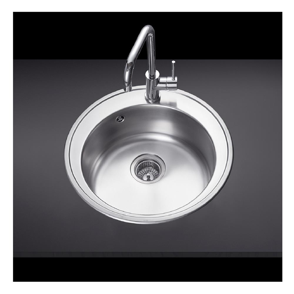 ซิงค์ฝัง 1 หลุม MEX R5B สเตนเลส