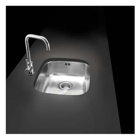 ซิงค์ฝัง 1หลุม MEX MU47B สเตนเลส_2