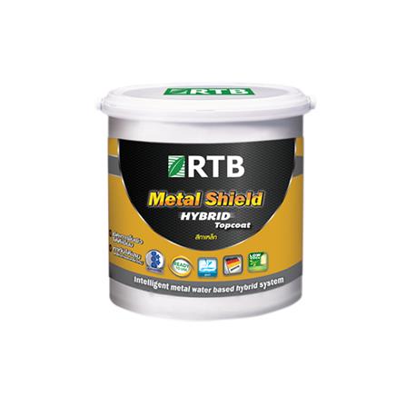 สีงานอุตสาหกรรม RTB METAL SHIELD HYBRID TOPCOAT สีเหลือง 1 แกลลอน_0