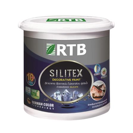 สีน้ำทาภายนอก ชนิดเนียน SILITEX BASE A SH สีขาว 2.5 แกลลอน_0