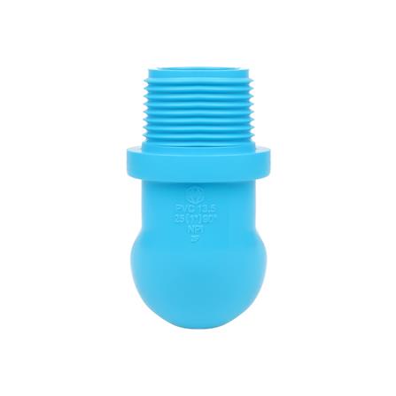 ข้องอ 90 เกลียวนอก-หนา SCG 1 นิ้ว สีฟ้า_1