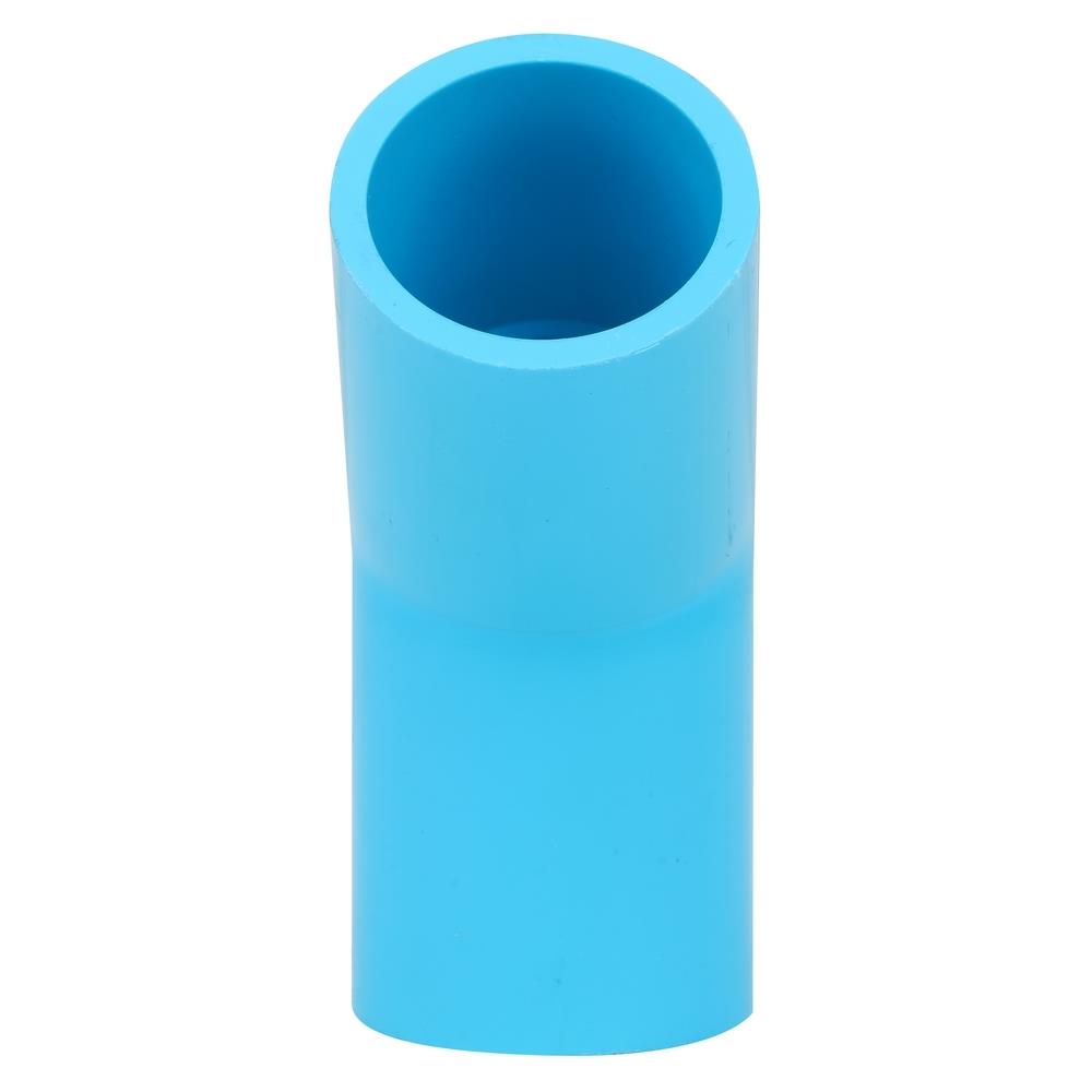 ข้องอ 45-หนา SCG 1 นิ้ว สีฟ้า