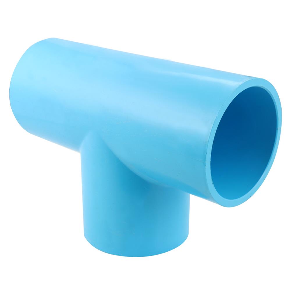 ข้อต่อสามทาง-หนา SCG 4 นิ้ว สีฟ้า