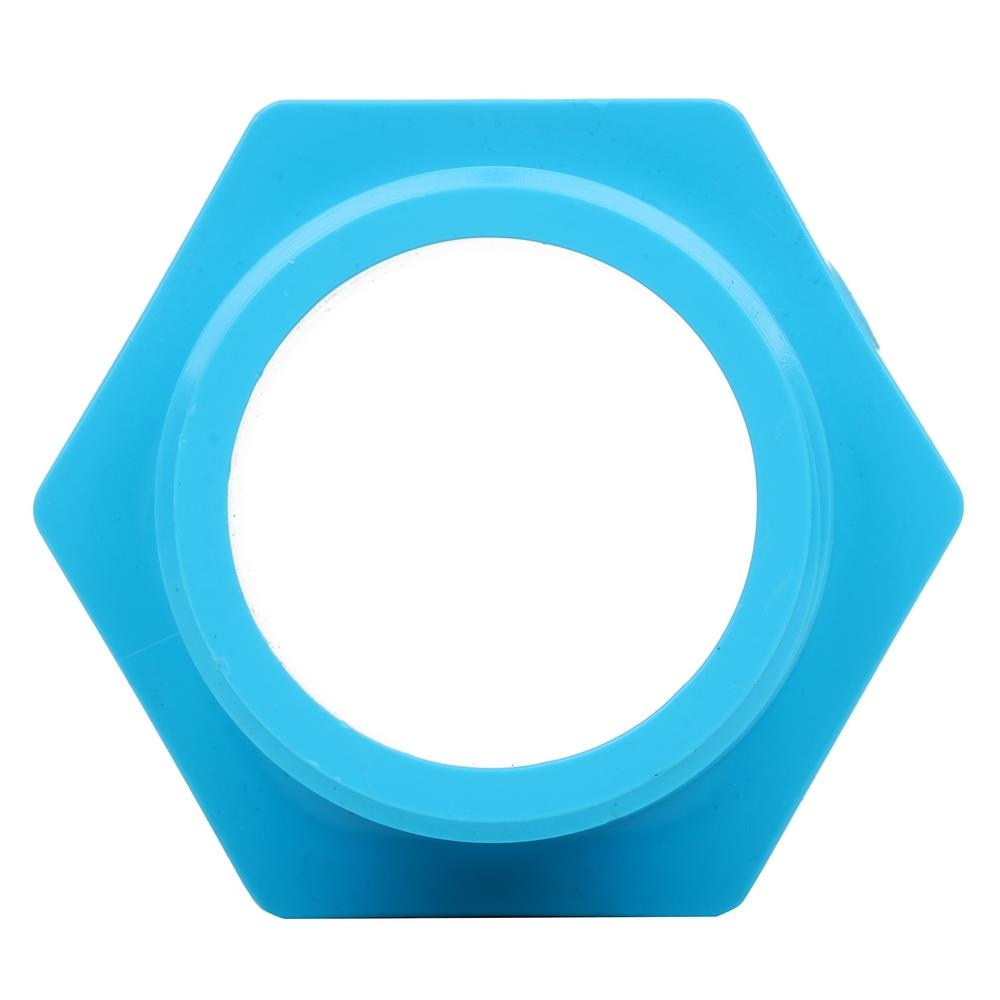 ข้อต่อตรงเกลียวนอก-หนา SCG 1 1/2 นิ้ว สีฟ้า