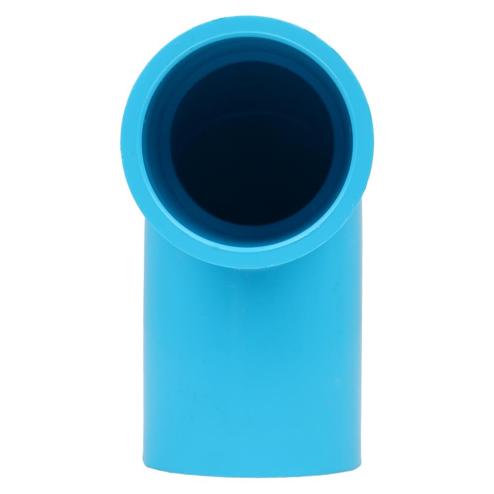 ข้องอ 90-หนา SCG 1 นิ้ว สีฟ้า