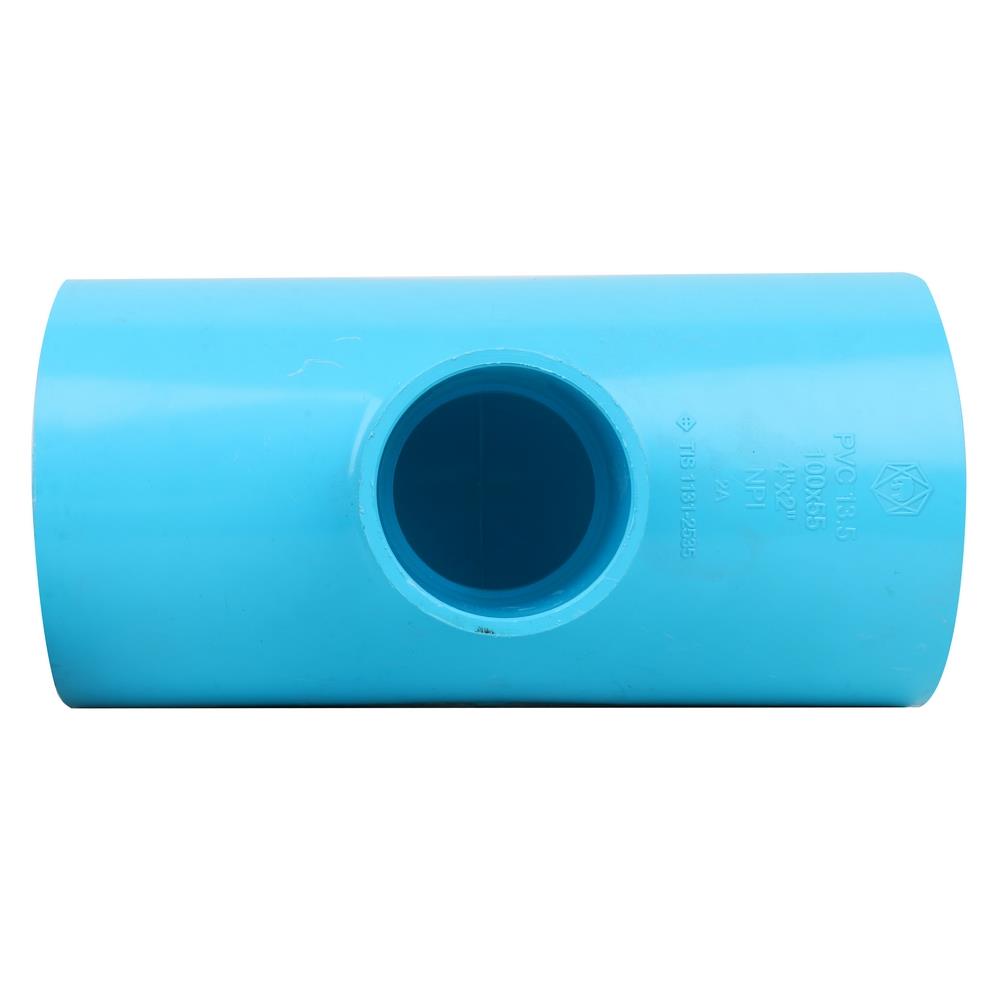 ข้อต่อสามทางลด-หนา SCG 4 นิ้วx2 นิ้ว สีฟ้า