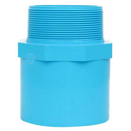 ข้อต่อตรงเกลียวนอก-หนา SCG 3 นิ้ว สีฟ้า_1