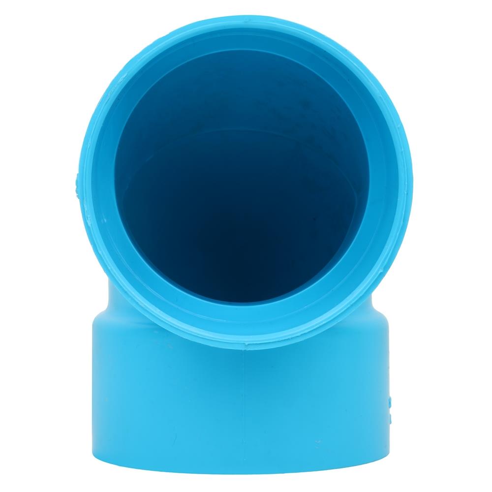 ข้องอ 90-บาง SCG 2 1/2 นิ้ว สีฟ้า