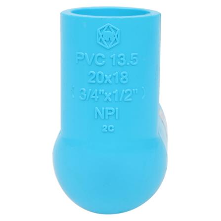 ข้องอ 90 ลด-หนา SCG 3/4 นิ้วx1/2 นิ้ว สีฟ้า_1