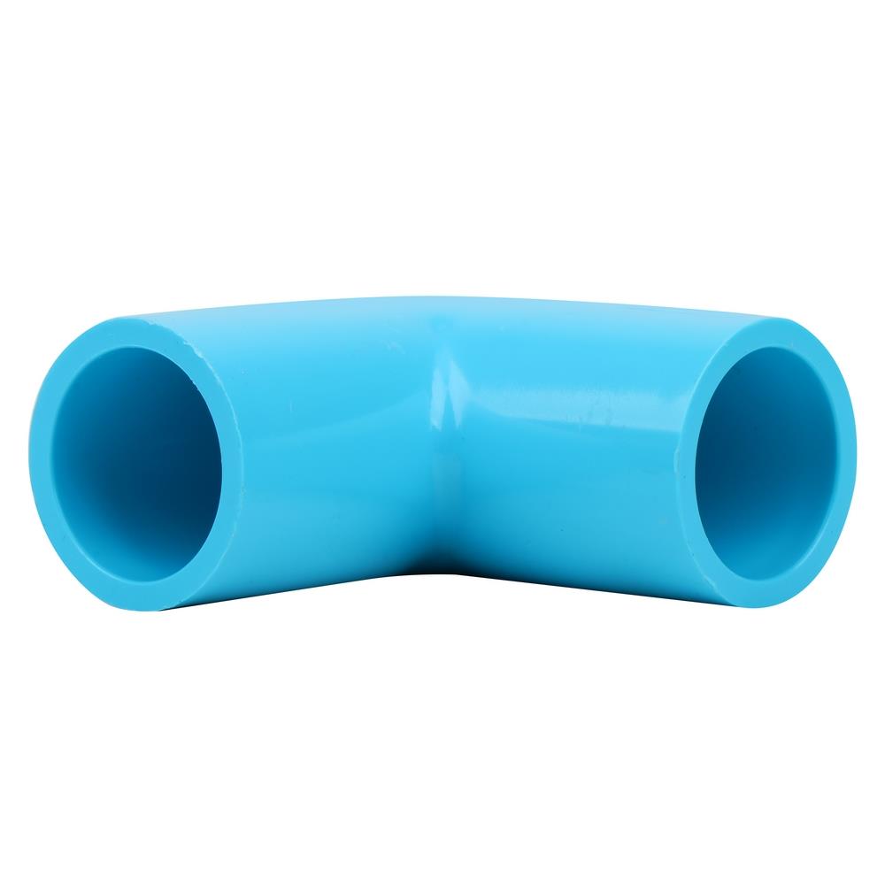 ข้องอ 90-หนา SCG 1/2 นิ้ว สีฟ้า