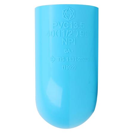 ข้องอ 90-หนา SCG 1 1/2 นิ้ว สีฟ้า_1