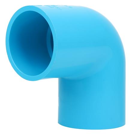 ข้องอ 90-หนา SCG 2 1/2 นิ้ว สีฟ้า