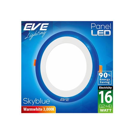 ดาวน์ไลท์ LED EVE SKYBLUE CIRCLE 542761 5 นิ้ว 16 วัตต์ WARM WHITE สีขาว_1