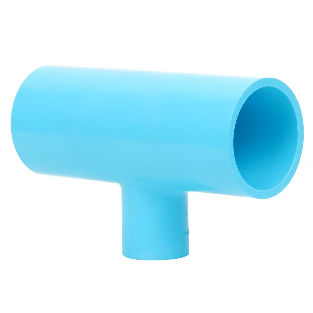 ข้อต่อสามทางลด-หนา SCG 1 1/2 นิ้ว x3/4 นิ้ว สีฟ้า